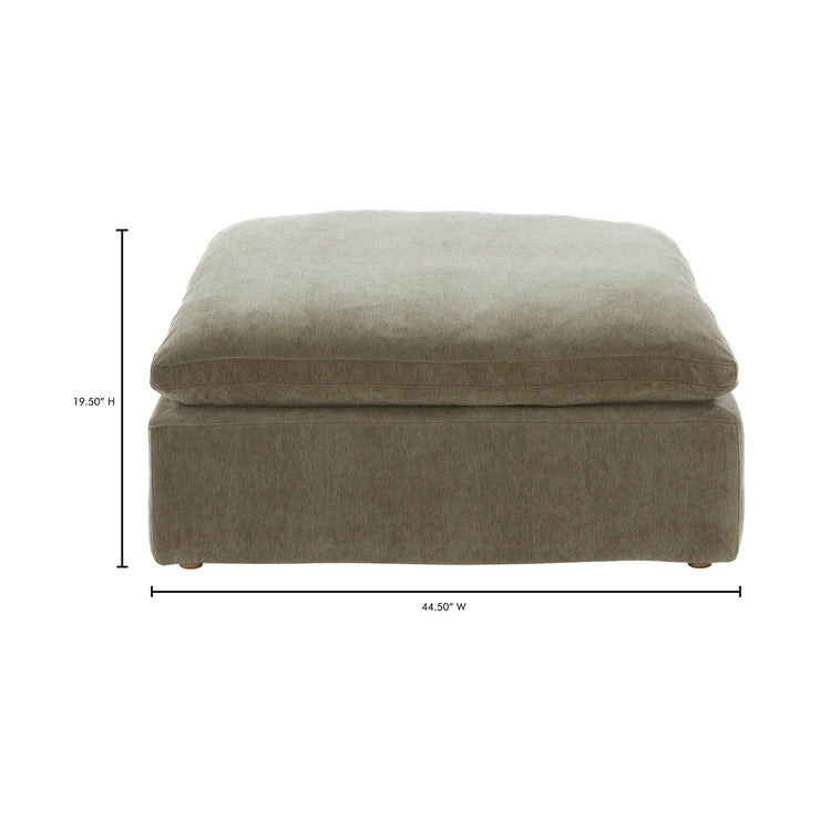 Moe’s Home Collection ClayDesert Sage Ottoman