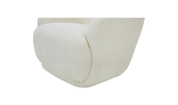 Moe's Home Collection Stevie Cream Lounge Chair