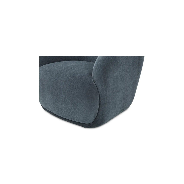 Moe's Home Collection Stevie Slate Blue Lounge Chair