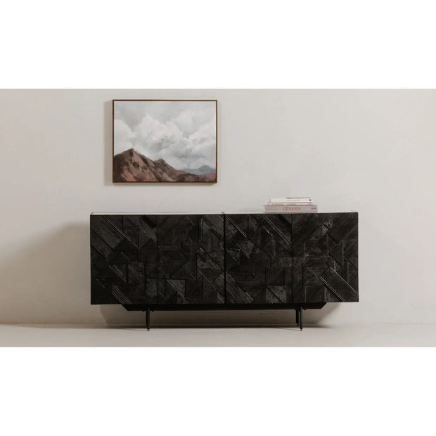 Moe's Home Collection Kattan Black Sideboard