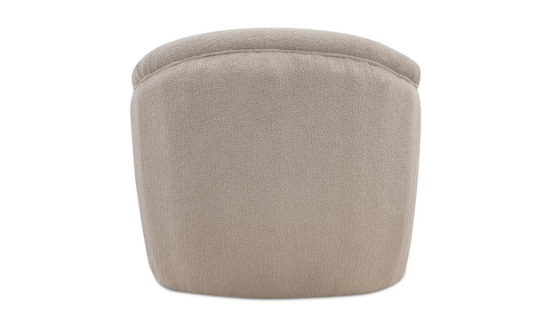 Moe's Home Collection Domino Beige Accent Chair