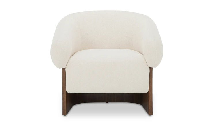 Moe's Home Collection Otto Flecked Cream Accent Chair