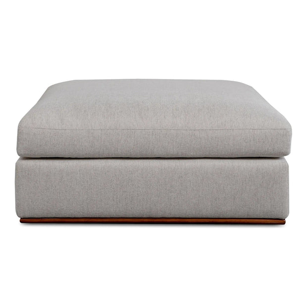 Moe’s Home Rue Flecked Grey Ottoman