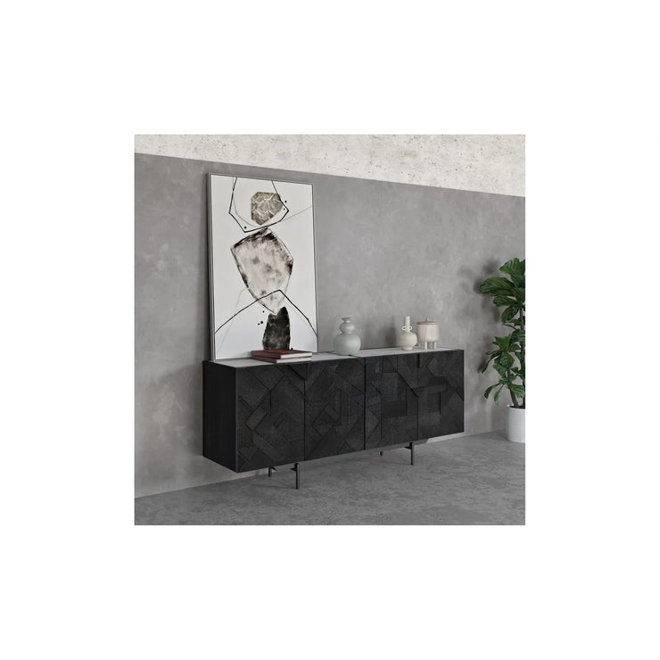 Moe's Home Collection Kattan Black Sideboard