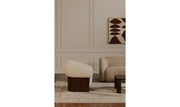 Moe's Home Collection Otto Flecked Cream Accent Chair