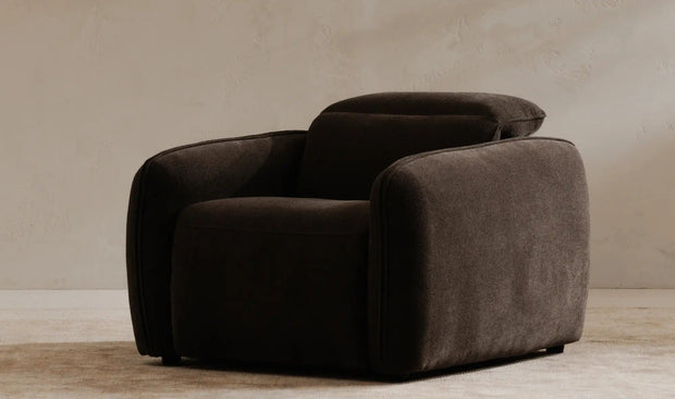 Moe's Home Collection Eli Dusk Grey Power Recliner Chair