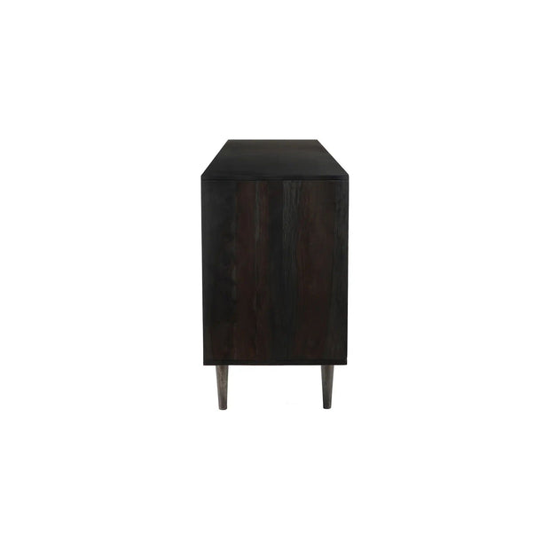 Moe's Home Collection Pablo 4 Door Black Sideboard Black