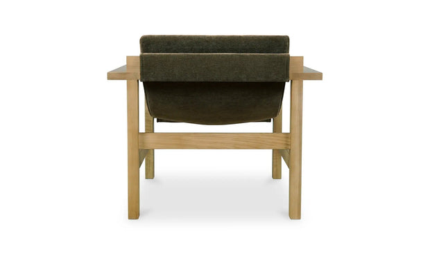 Moe's Home Collection Annex Cedar Green Lounge Chair