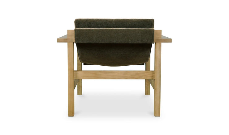 Moe's Home Collection Annex Cedar Green Lounge Chair