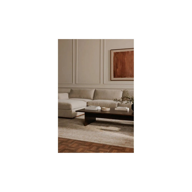 Moe’s Home Rue Flecked Grey Ottoman