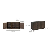 Moe's Home Collection Monterey Aged Brown Sideboard