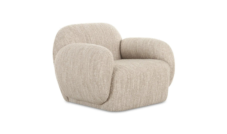 Moe's Home Collection Hazel Off White Lounge Chair