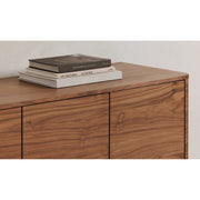 Moe's Home Collection Round Off Walnut Brown Sideboard