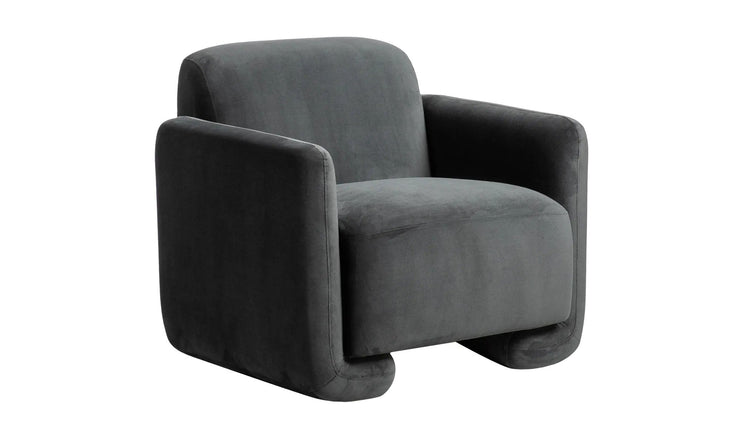 Moe's Home Collection Fallon Shadow Grey Accent Chair