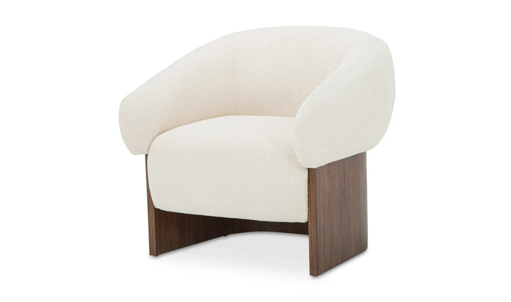Moe's Home Collection Otto Flecked Cream Accent Chair