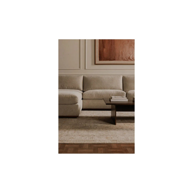 Moe’s Home Rue Flecked Grey Ottoman