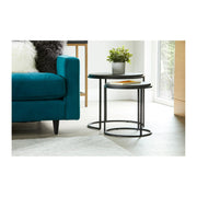 Moe's Home Collection Roost Black Nesting Tables ~ Set Of 2