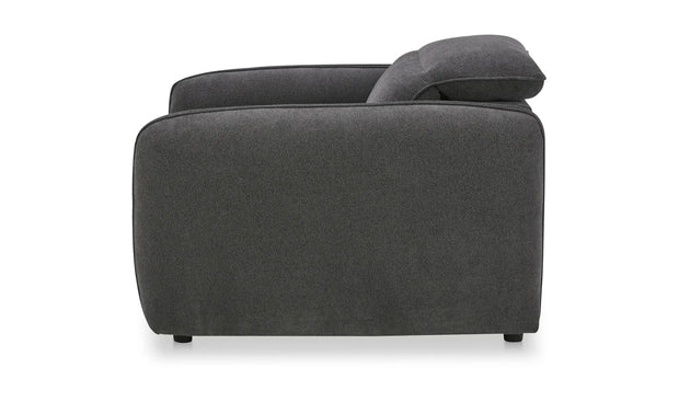 Moe's Home Collection Eli Dusk Grey Power Recliner Chair
