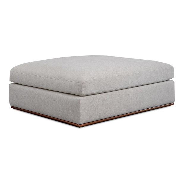 Moe’s Home Rue Flecked Grey Ottoman