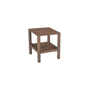Moe's Home Collection Wiley Vintage Brown Side Table