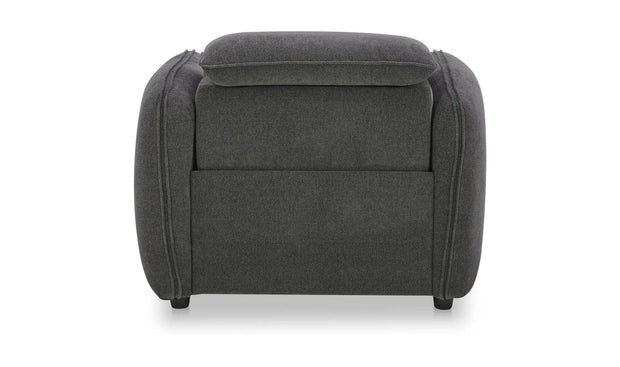 Moe's Home Collection Eli Dusk Grey Power Recliner Chair