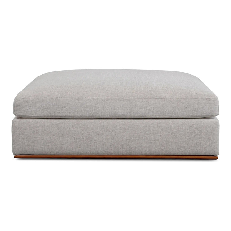 Moe’s Home Rue Flecked Grey Ottoman