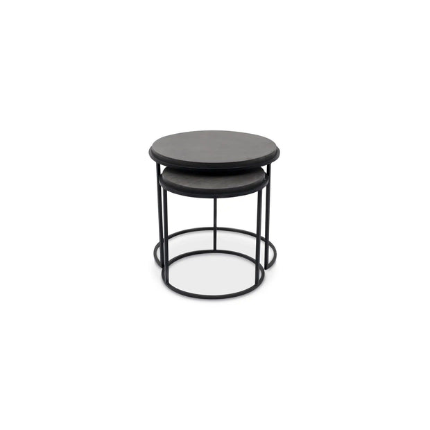 Moe's Home Collection Roost Black Nesting Tables ~ Set Of 2