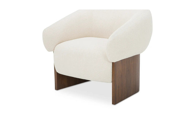 Moe's Home Collection Otto Flecked Cream Accent Chair