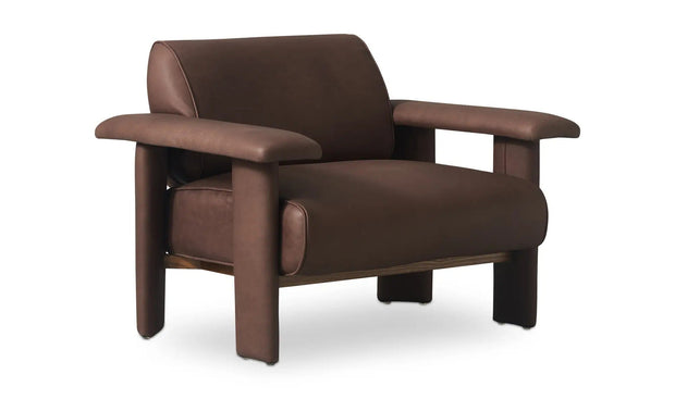 Moe's Home Collection Marcello Dark Brown Lounge Chair