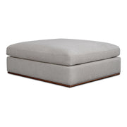 Moe’s Home Rue Flecked Grey Ottoman