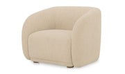 Moe's Home Collection Faye Beige Boucle Accent Chair