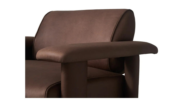 Moe's Home Collection Marcello Dark Brown Lounge Chair