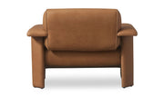Moe's Home Collection Marcello Tan Leather Lounge Chair