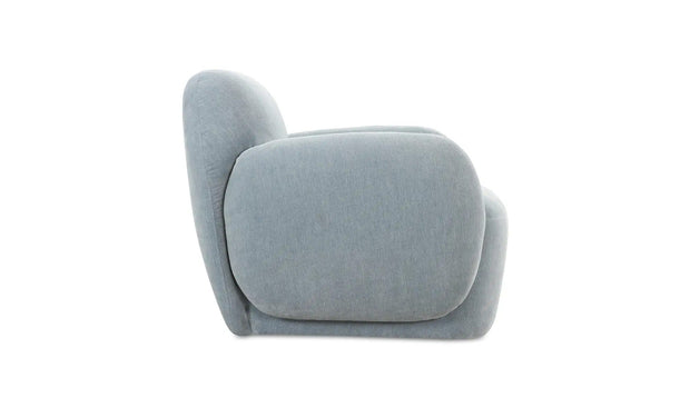Moe's Home Collection Hazel Light Blue Lounge Chair