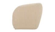 Moe's Home Collection Faye Beige Boucle Accent Chair