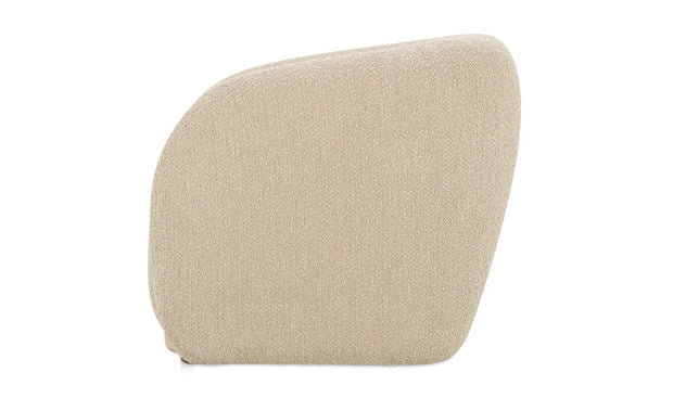 Moe's Home Collection Faye Beige Boucle Accent Chair