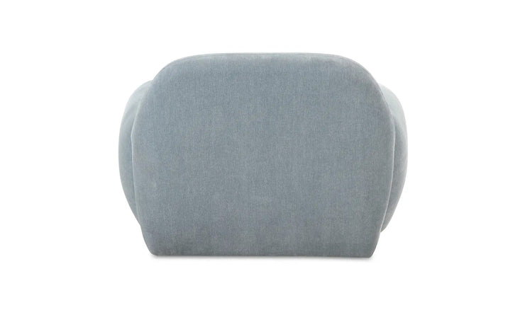Moe's Home Collection Hazel Light Blue Lounge Chair