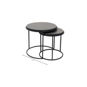 Moe's Home Collection Roost Black Nesting Tables ~ Set Of 2