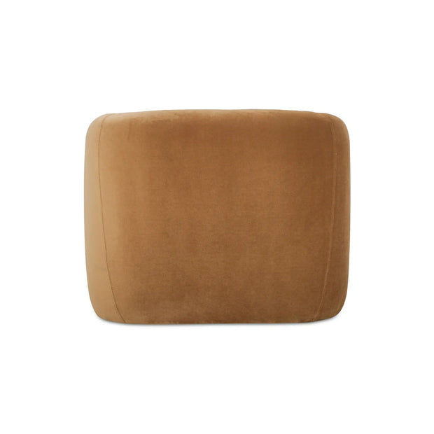 Moe's Home Collection Faye Tan Faux Mohair Accent Chair