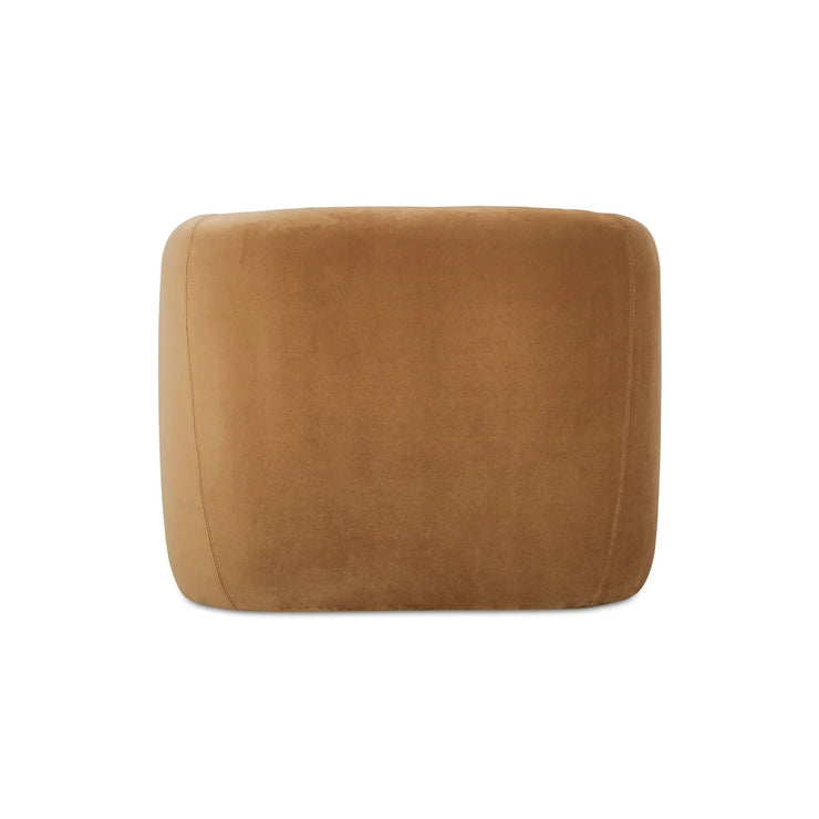 Moe's Home Collection Faye Tan Faux Mohair Accent Chair