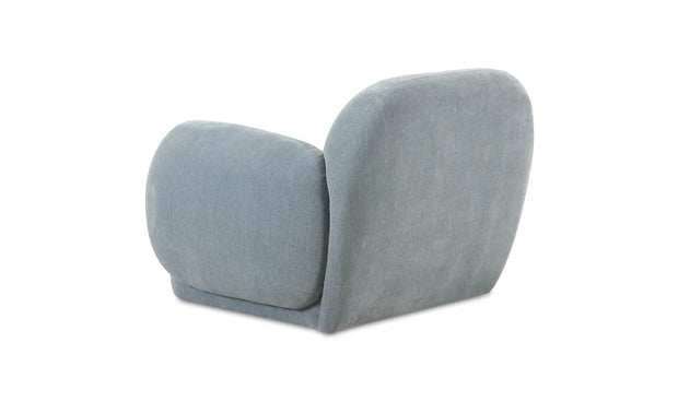 Moe's Home Collection Hazel Light Blue Lounge Chair