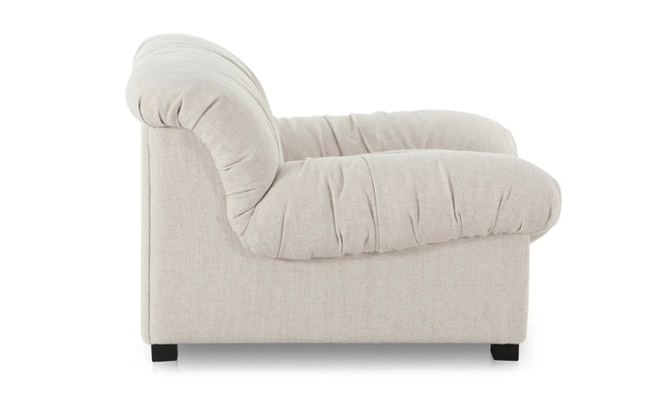 Moe's Home Collection Halston Flecked Oat Lounge Chair