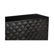 Moe's Home Collection Pablo 4 Door Black Sideboard Black