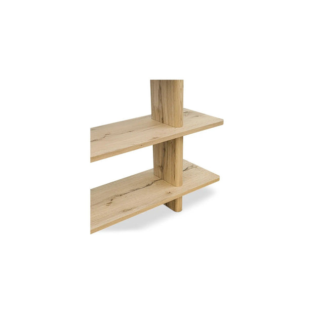 Moe’s Home Collection Casey Large Rustic Oak Bookcase
