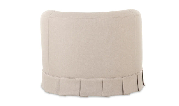 Moe's Home Collection Maren Beige Swivel Chair