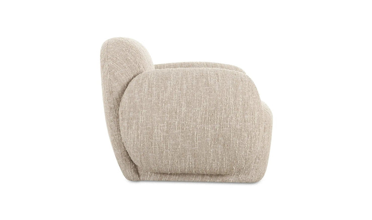 Moe's Home Collection Hazel Off White Lounge Chair