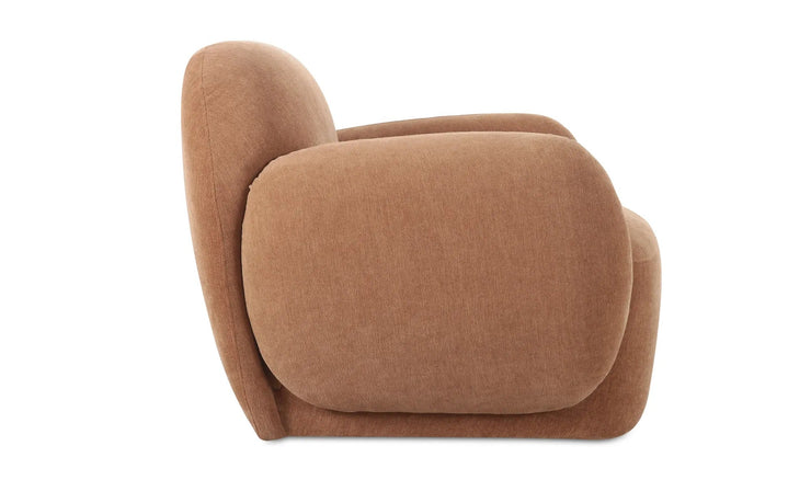 Moe's Home Collection Hazel Copper Velvet Lounge Chair