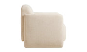 Moe's Home Collection Fallon Flecked Ivory Accent Chair
