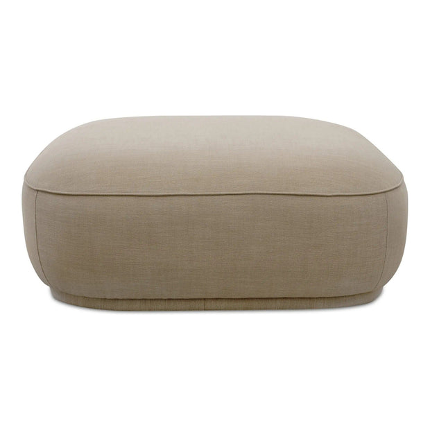 Moe’s Home Collection Marion Beige Square Ottoman