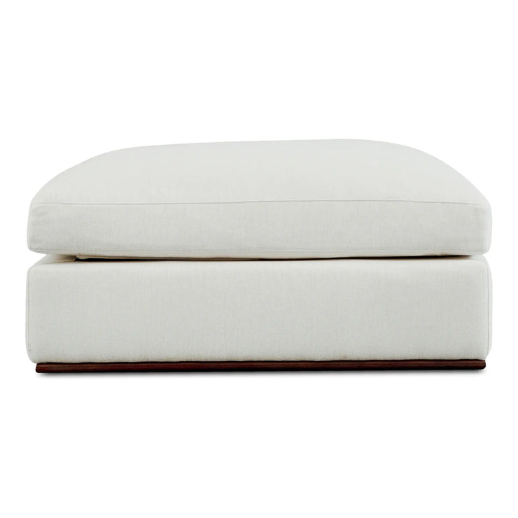 Moe’s Home Rue Off White Ottoman